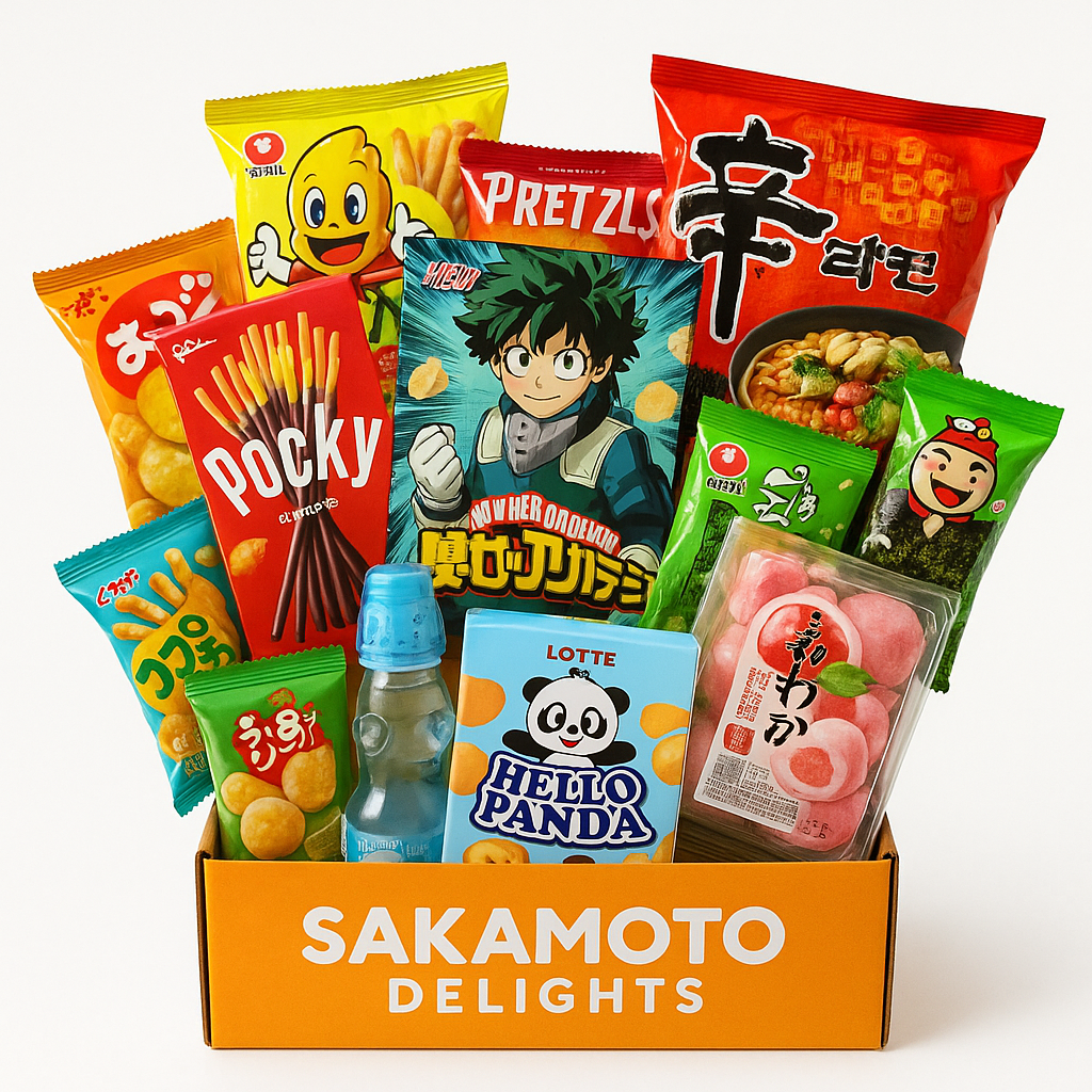 Premium Anime Snack Box: From Sakamoto Exotic Delights